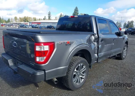2021 Ford F-150 Xl из США, поврежденный, VIN 1FTEW1EP0MKF09743